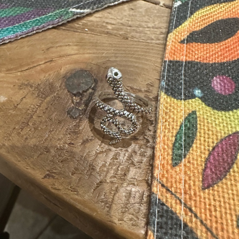 Silver Snake Ring
